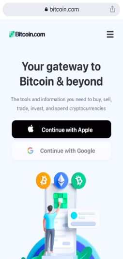 Bitcoin Hjemmeside