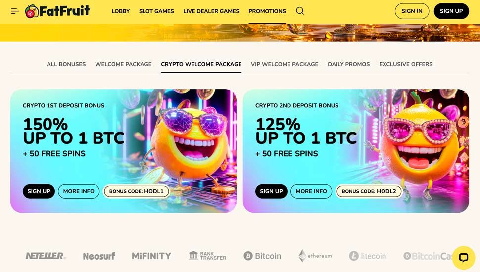 Crypto Welcome Package fatfruit