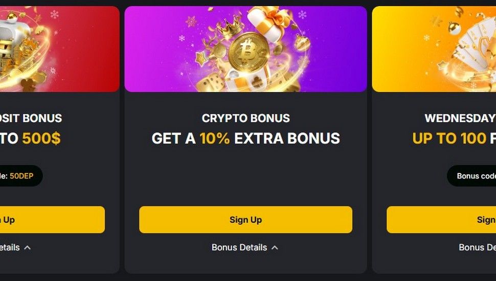 Golden Crown Krypto bonus
