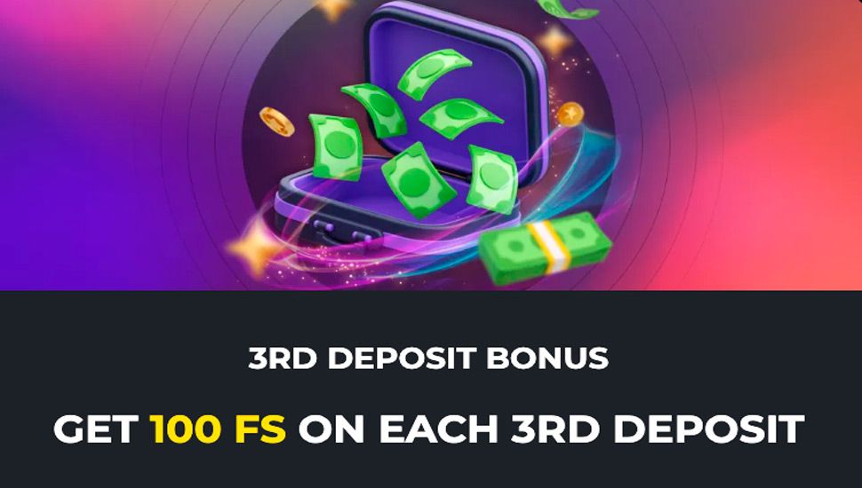 Tredje indskudsbonus golden star