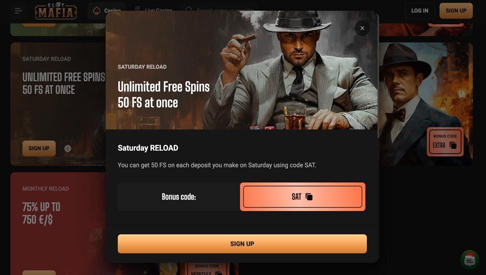 Lørdags reload bonus slotmafia