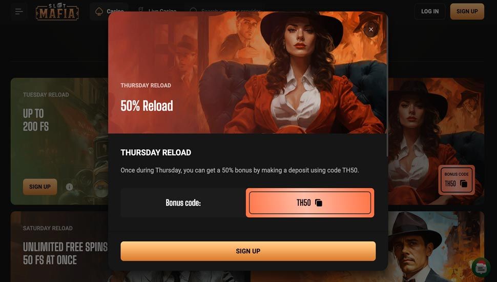 Torsdags reload bonus slotmafia