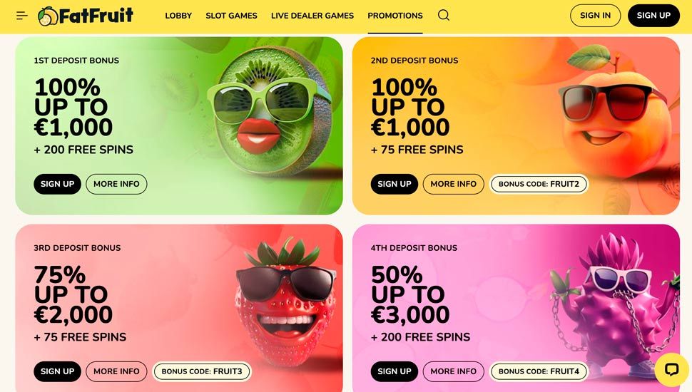 Fatfruit casino