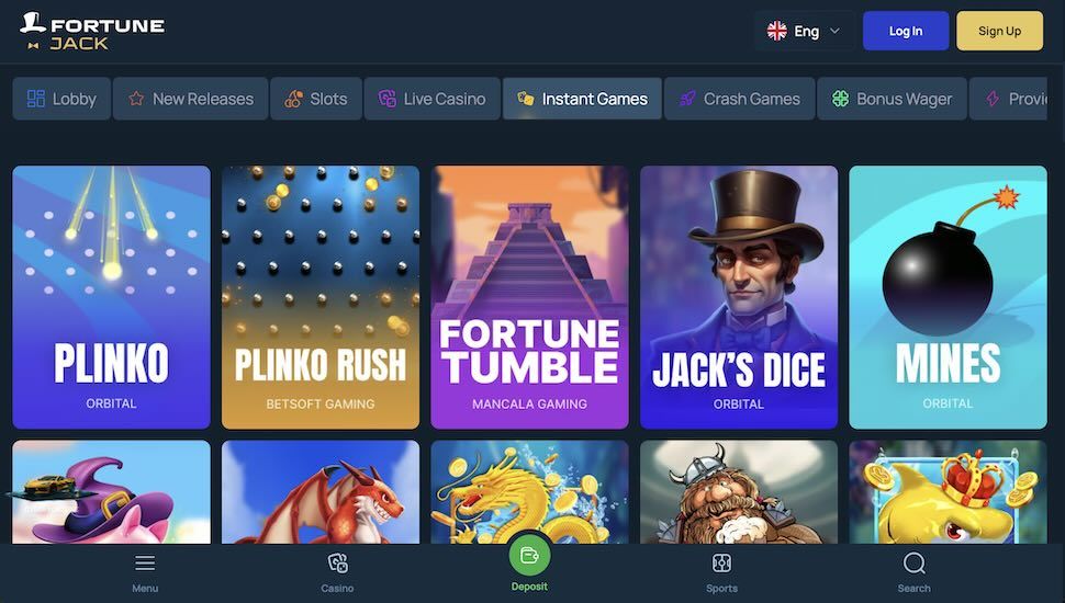 Fortunejack casino Spille