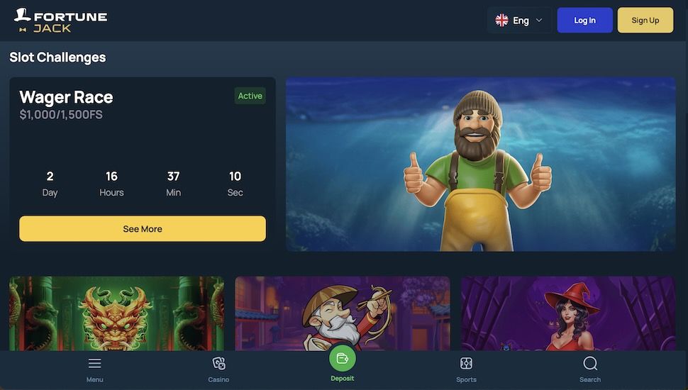 Fortunejack casino Turneringer