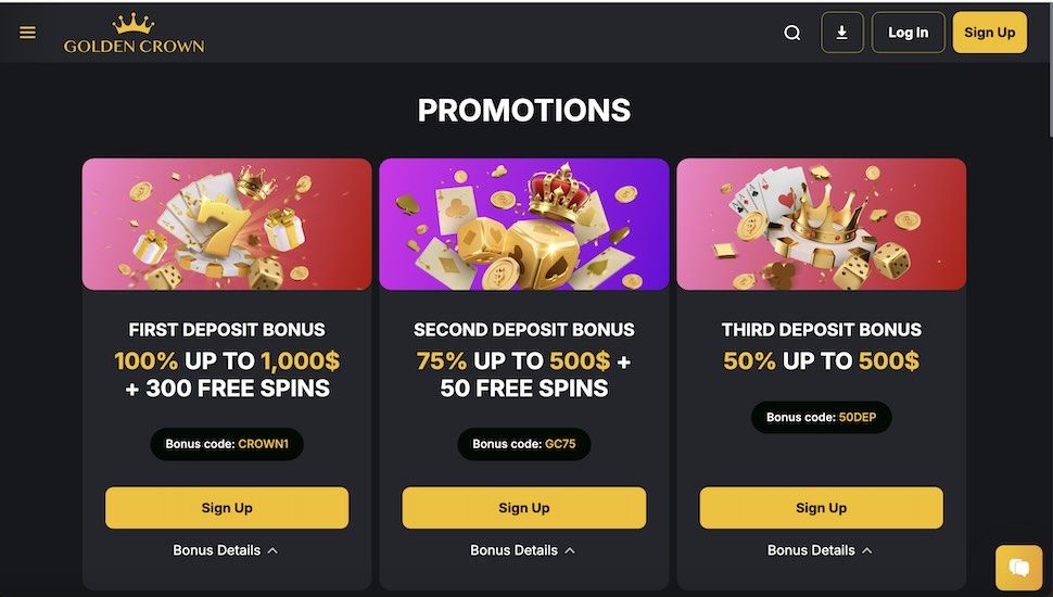Golden Crown Bonusser