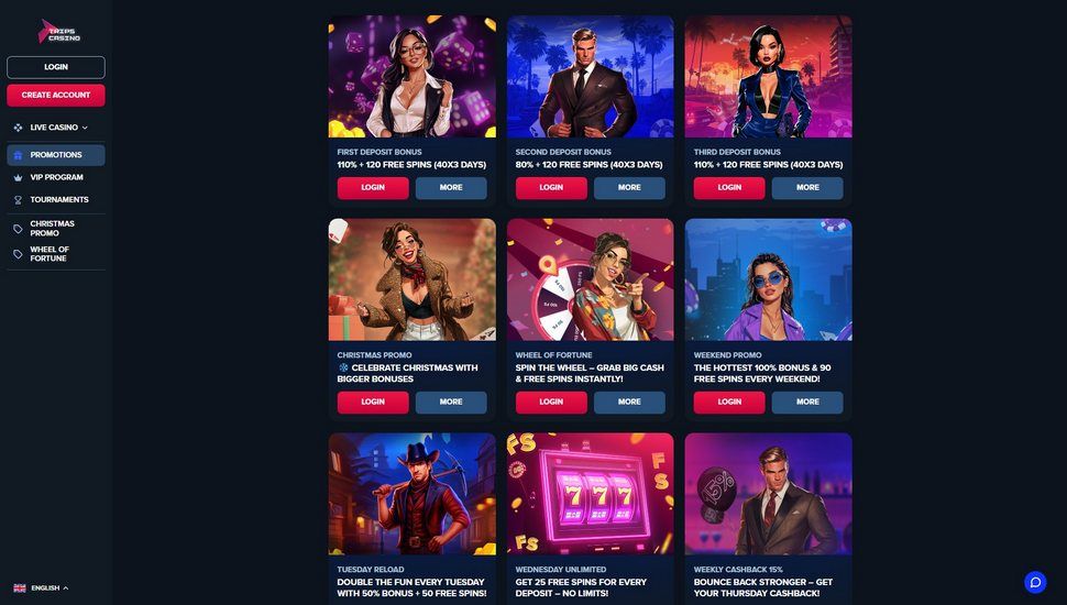 Trips casino bonusser
