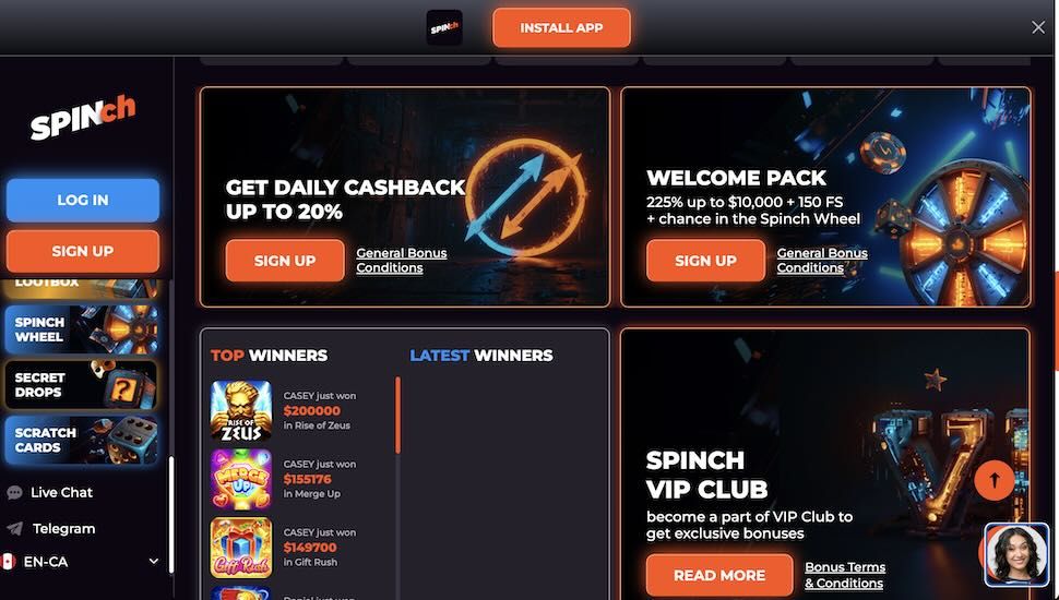 Spinch Casino