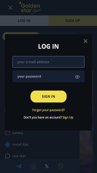 log in din konto