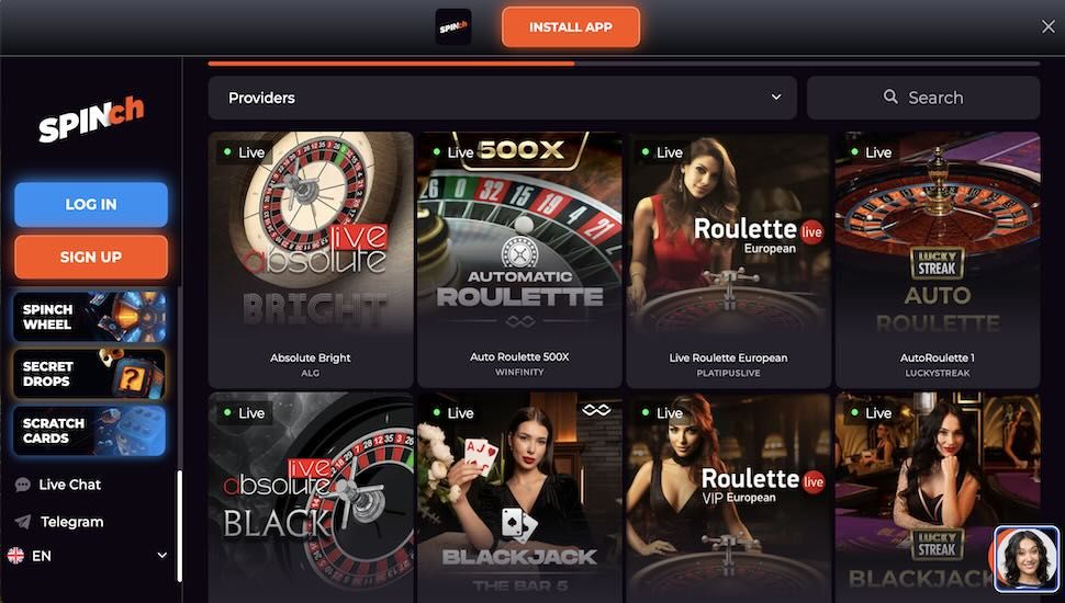 Spinch Casino