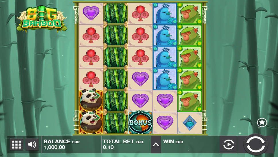 Big Bamboo slot gameplay
