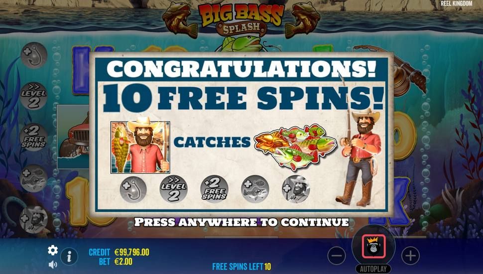Big Bass Splash Spilleautomater Gratis Spins