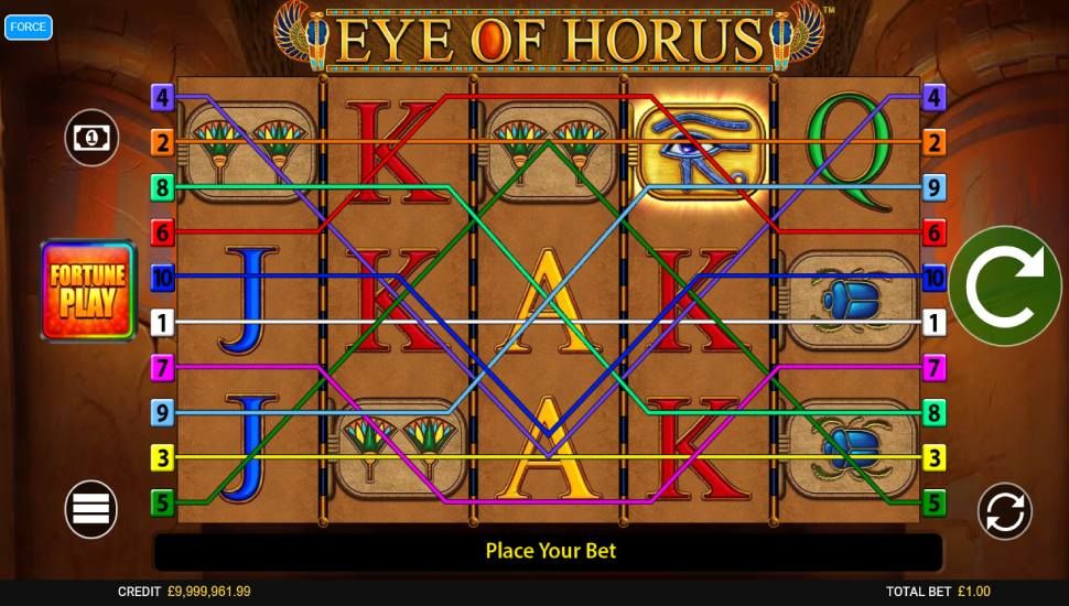 eye of horus gameplay