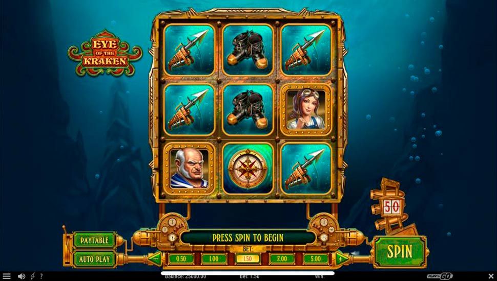 Eye of the Kraken slot mobil