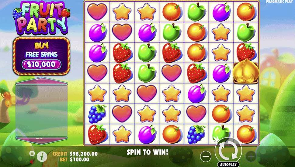 Fruit Party slot gameplay